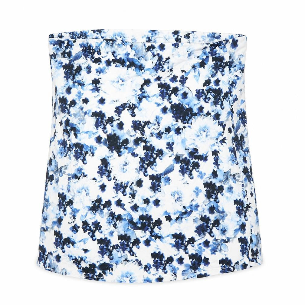BAUKJEN Women's Blue Floral Top Size 12