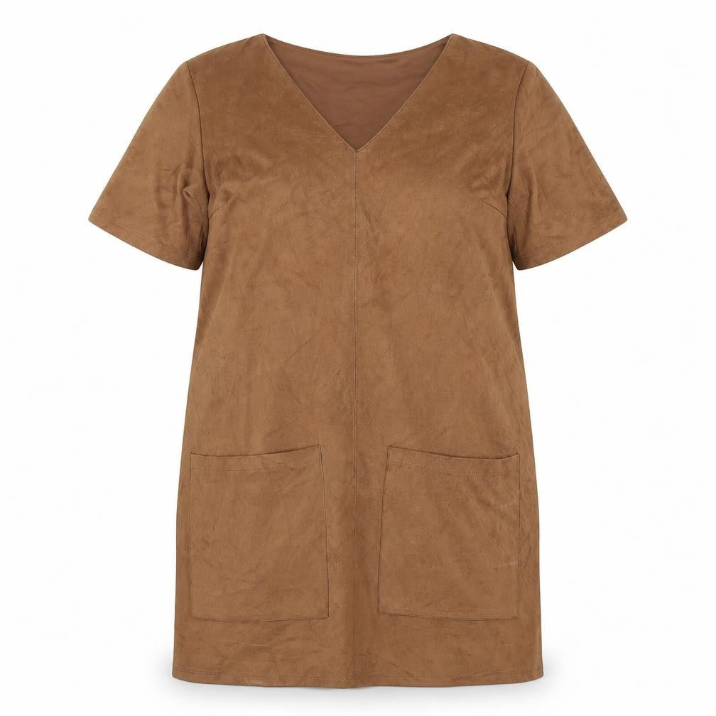 Marks & Spencer Women's Brown Shift Dress Size 14
