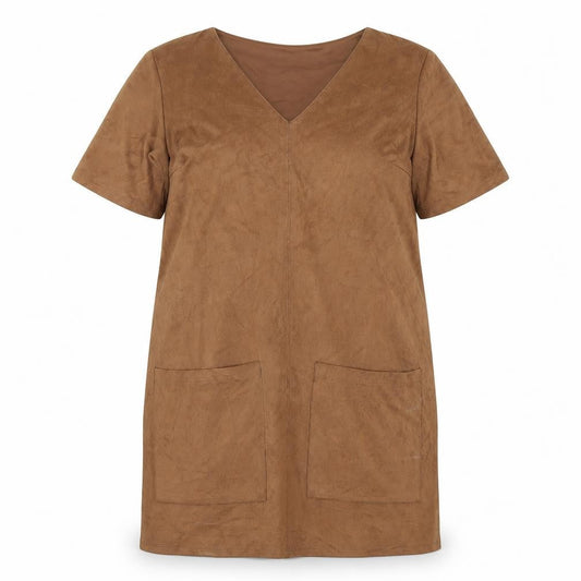 Marks & Spencer Women's Brown Shift Dress Size 14