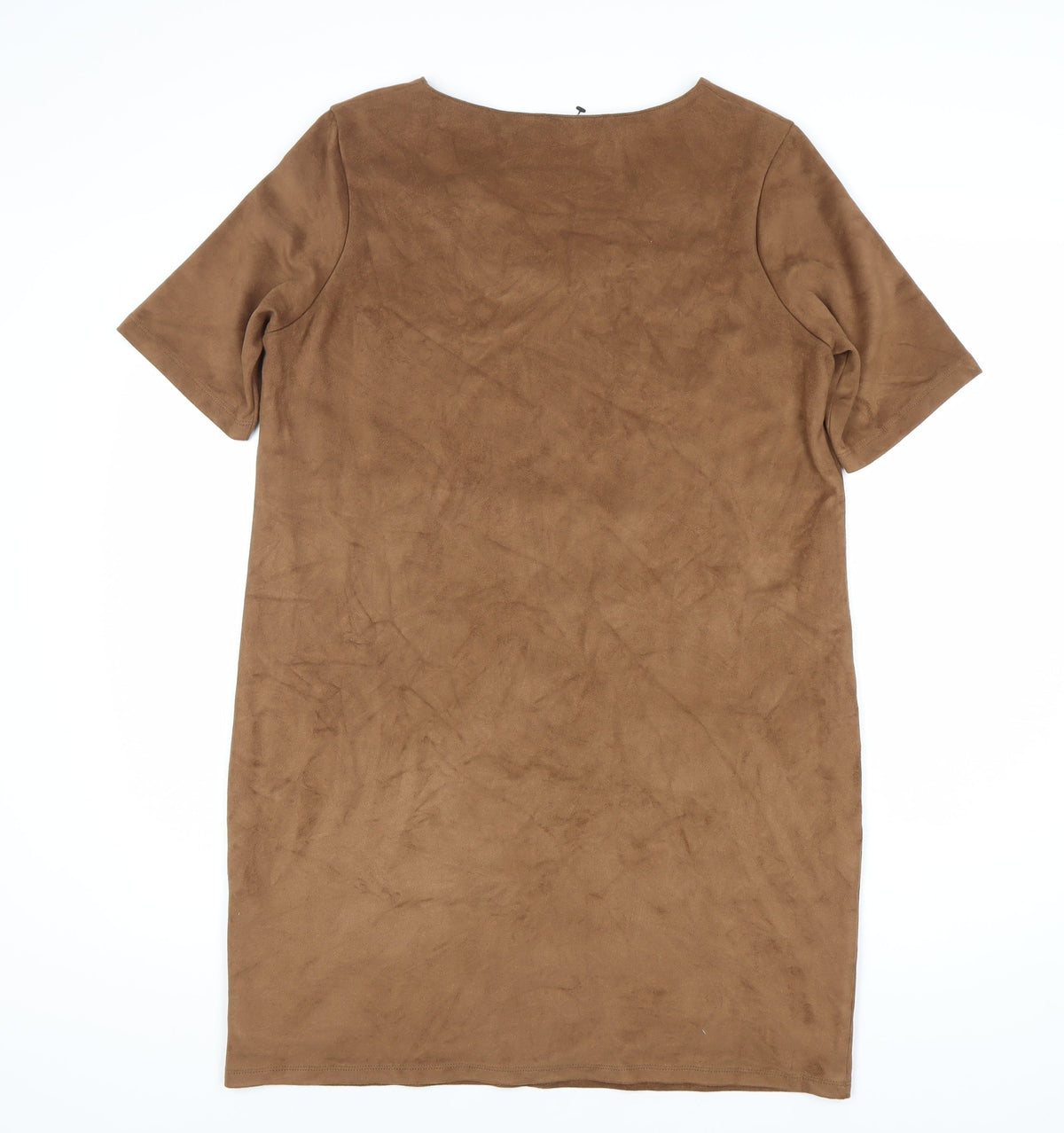 Marks & Spencer Women's Brown Shift Dress Size 14