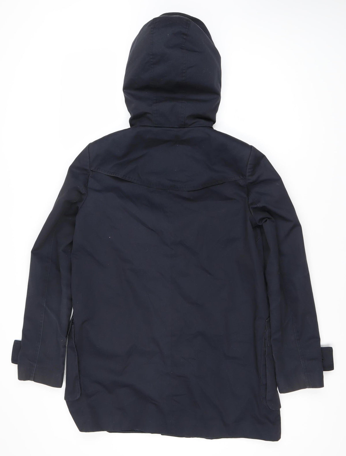 ASOS Women's Blue Duffle Coat, Size 10, Hooded