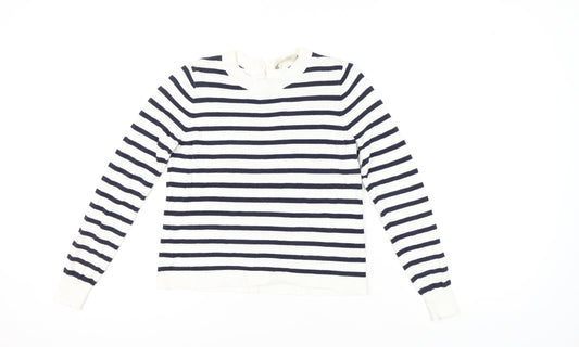 Oasis Women's Striped Pullover Jumper, Multicoloured, S