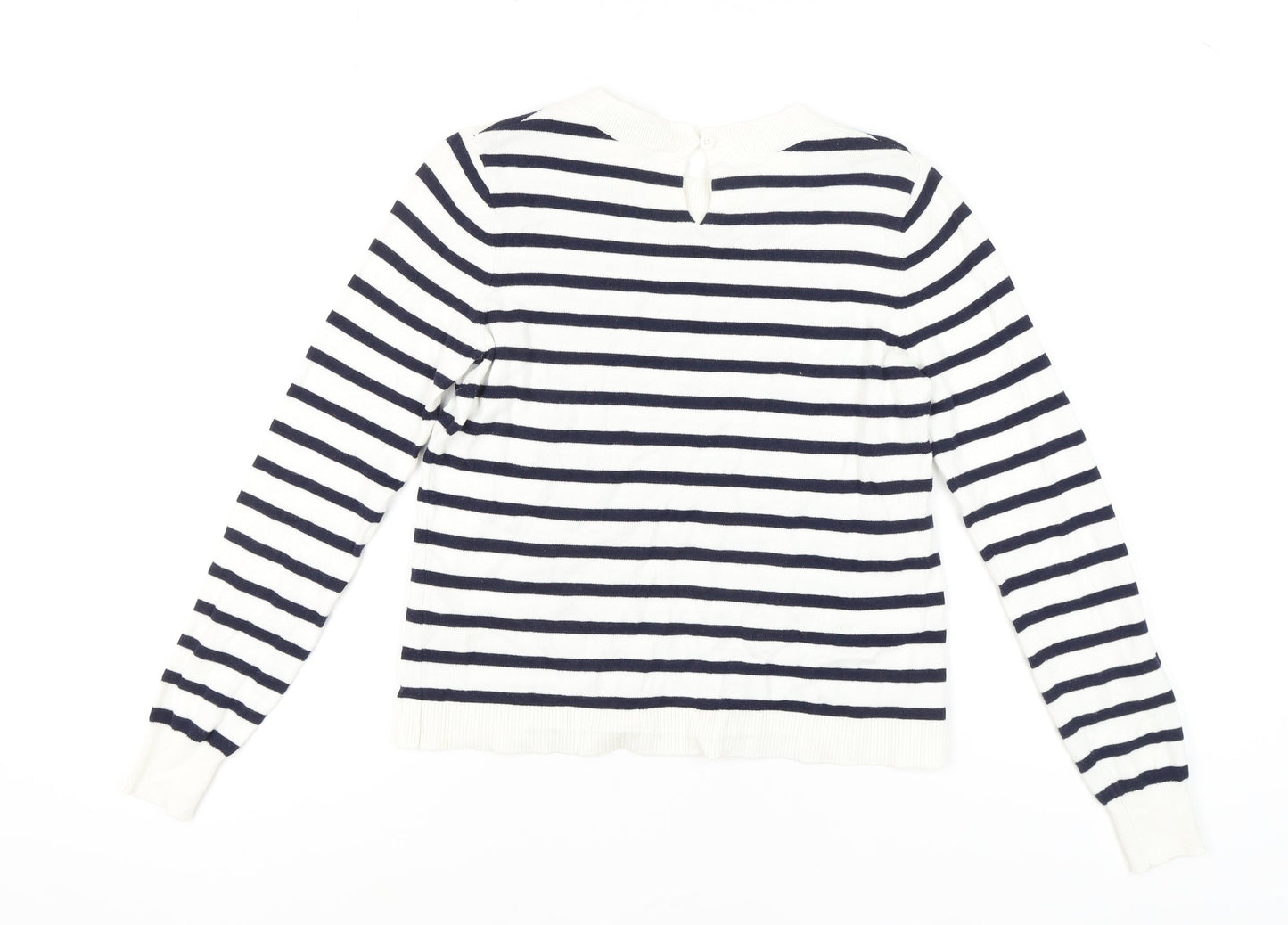 Oasis Women's Striped Pullover Jumper, Multicoloured, S