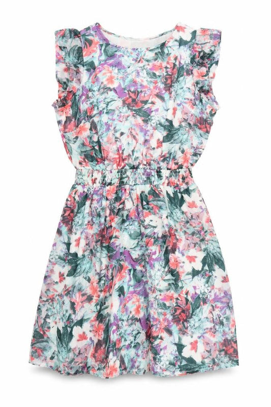 VILA Women's Floral A-Line Dress, Size S, Spring Special