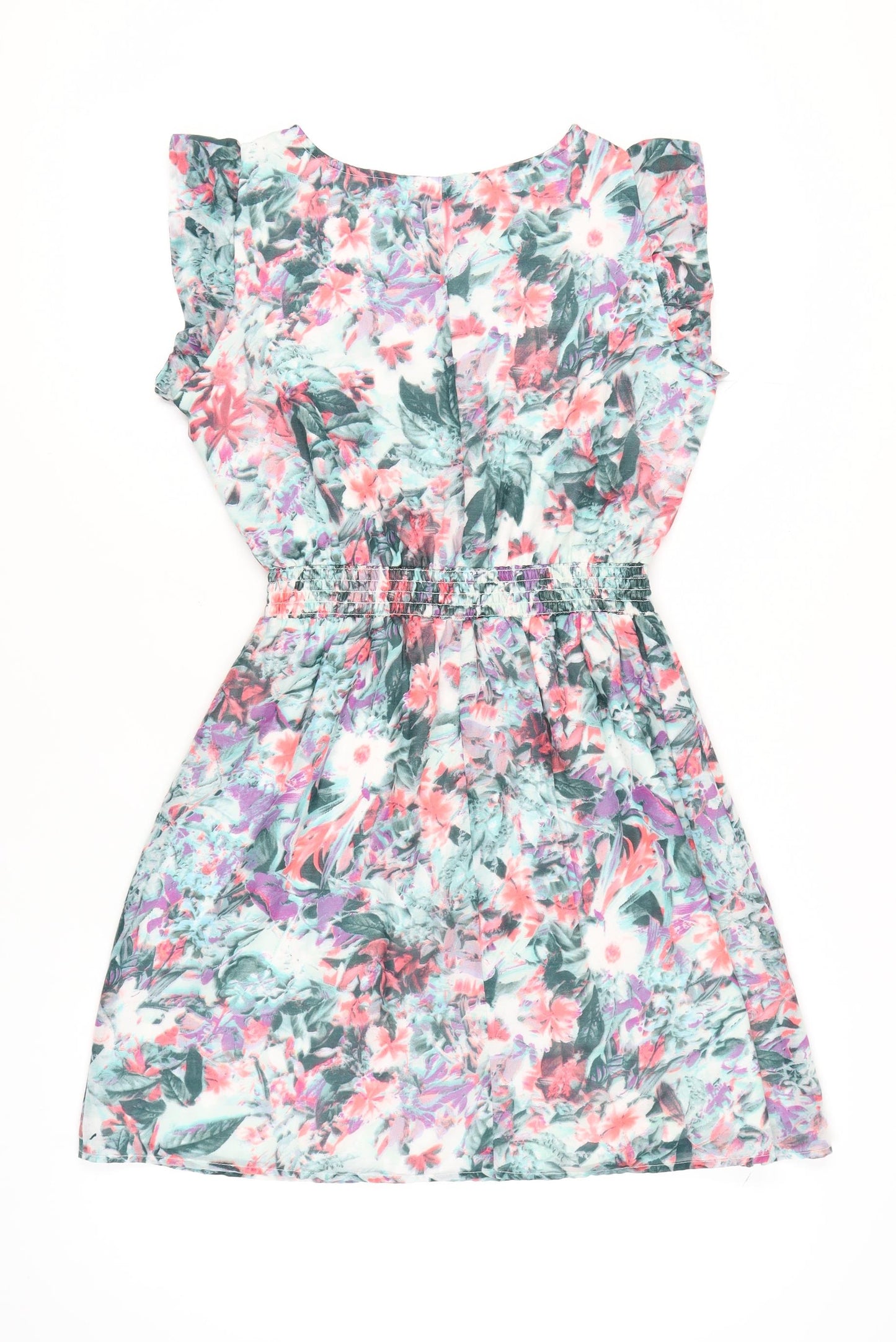 VILA Women's Floral A-Line Dress, Size S, Spring Special