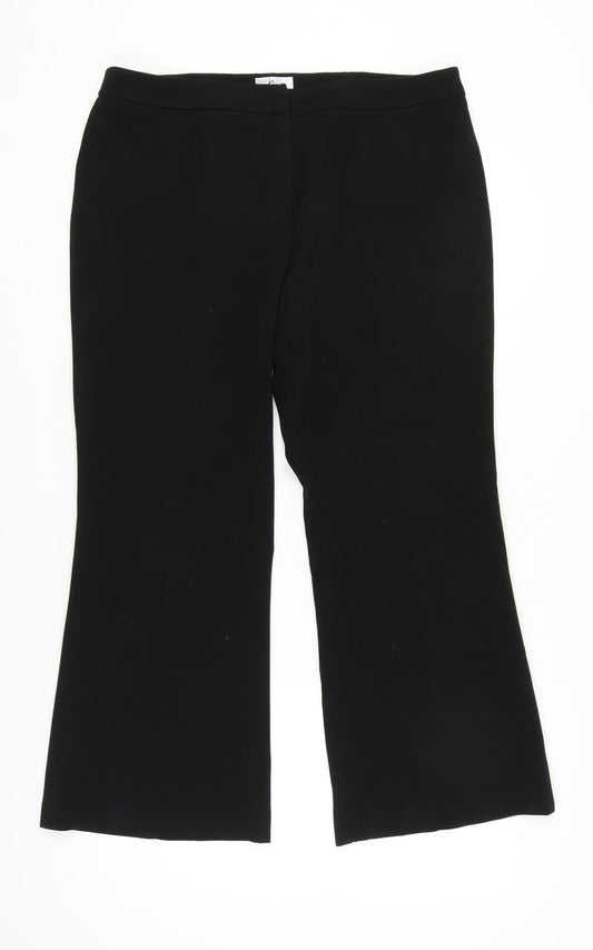 Klass Women's Black Trousers Size 18