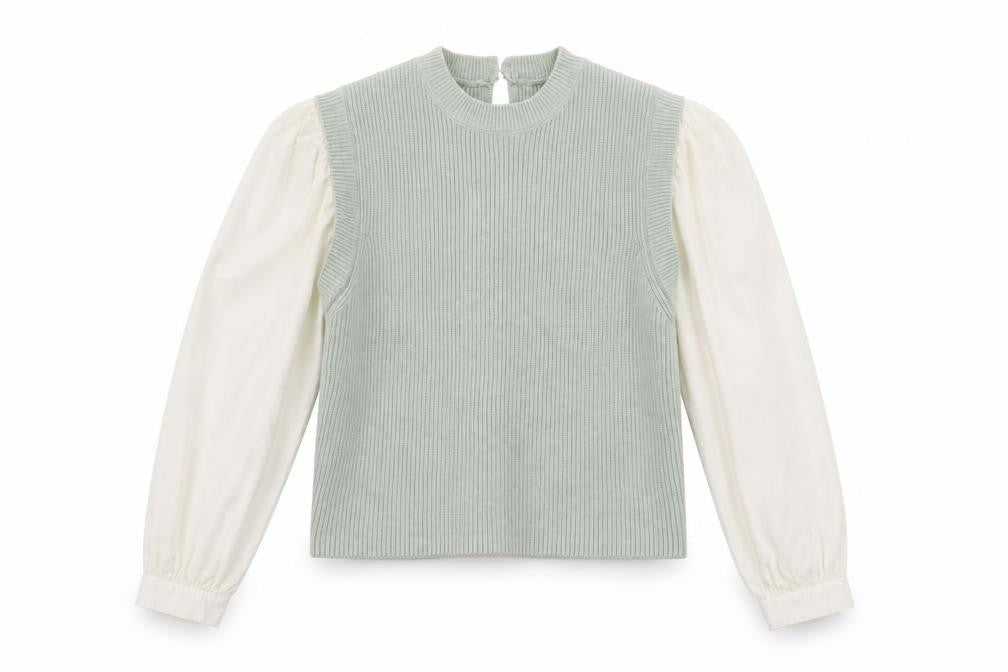 MNG Women's Green Pullover Jumper, Size S