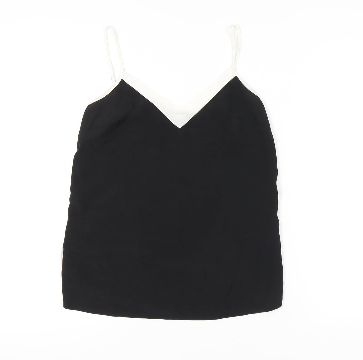 Oasis Women's Black Camisole Tank - Medium, V-Neck