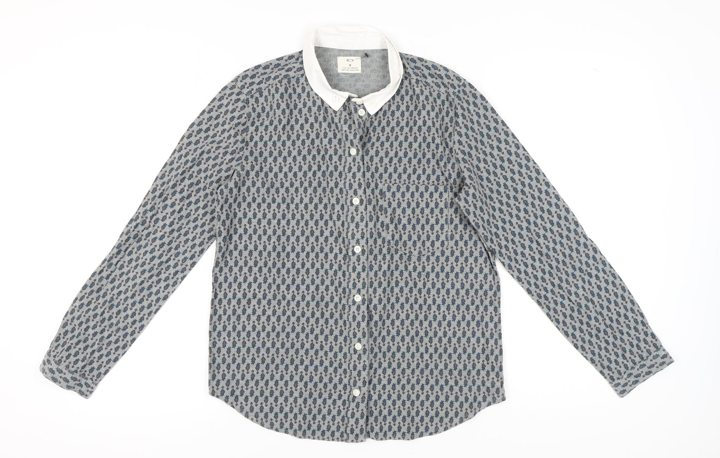 Pins and Needles Women's Multicoloured Button-Up Shirt M