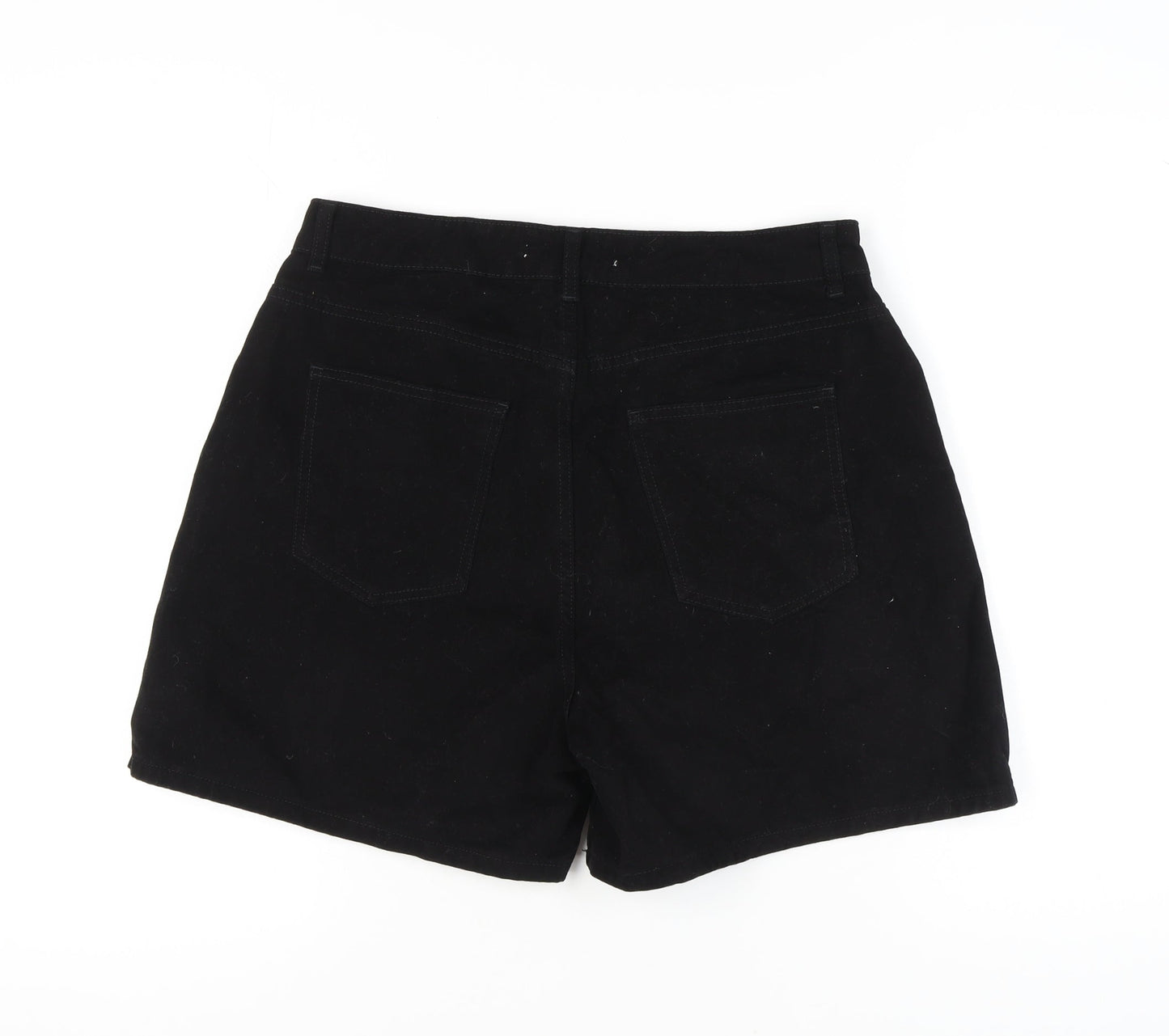 Michelle Keegan Women's Black Shorts, Size 16, Casual Style