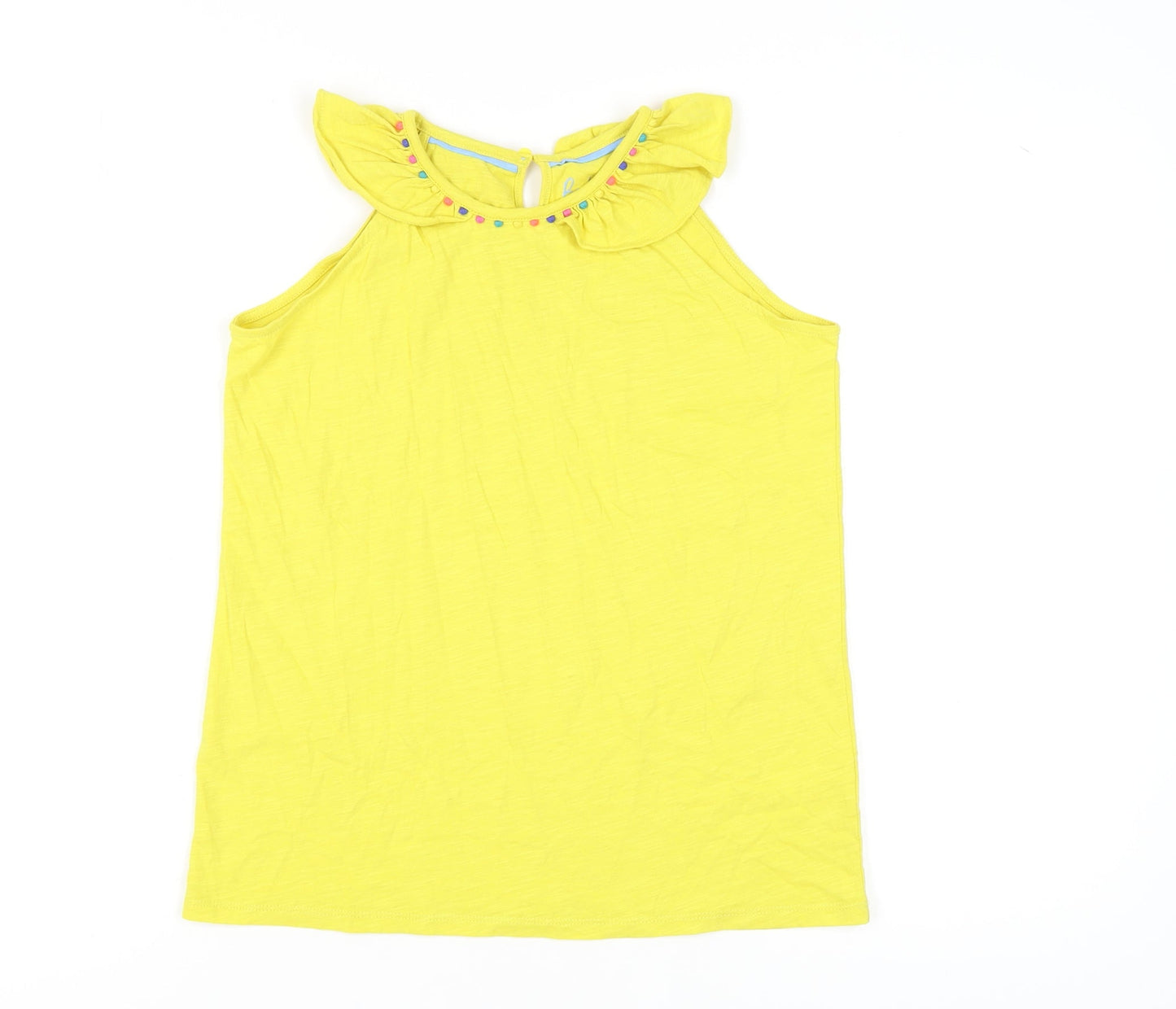 Boden Girls Yellow Tank Top, Camisole Style, Age 13-14 Years