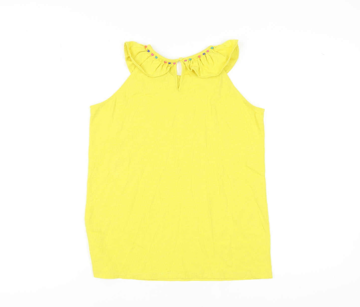 Boden Girls Yellow Tank Top, Camisole Style, Age 13-14 Years