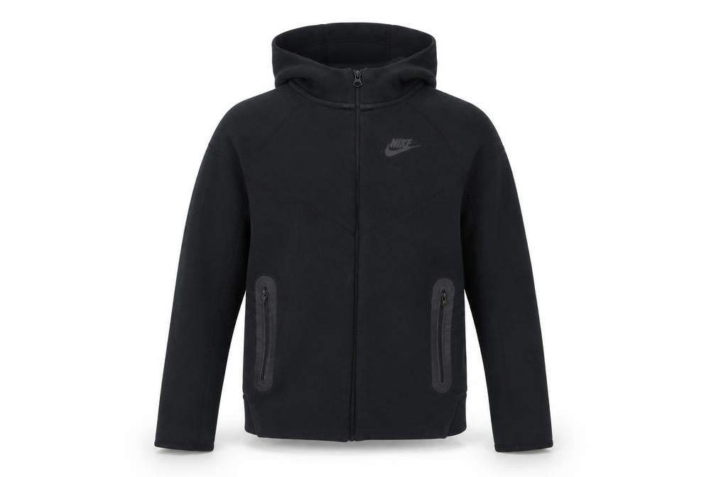 Nike Girls Black Full Zip Hoodie M