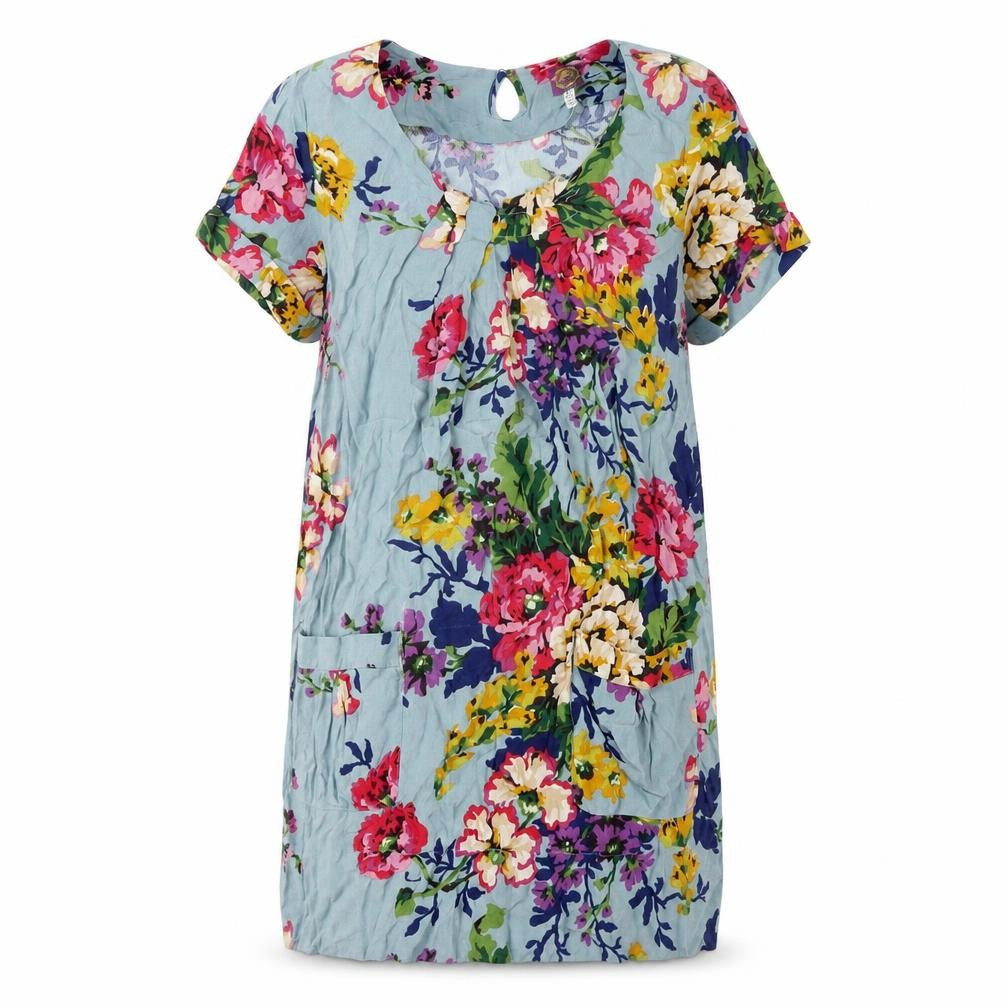 Joules Women's Multicoloured Floral Dress Size 12