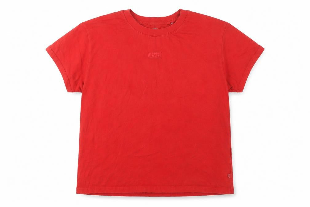 Levi's Red Crew Neck T-Shirt, Unisex Adult L