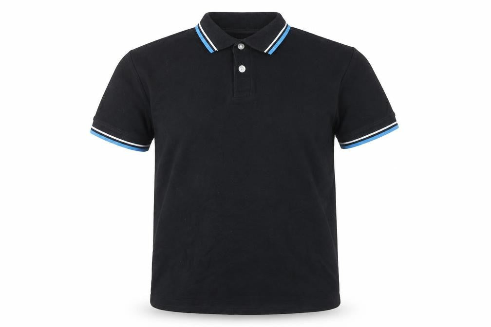 Charles Wilson Men's Black Polo Shirt, Small