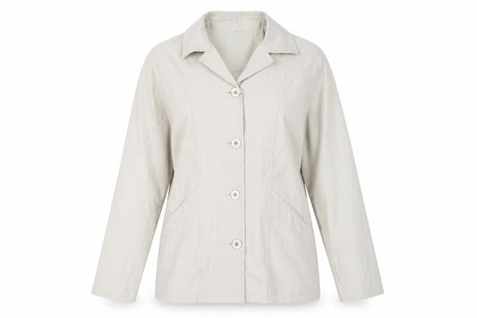 Klass Collection Women's Beige Jacket Size 12