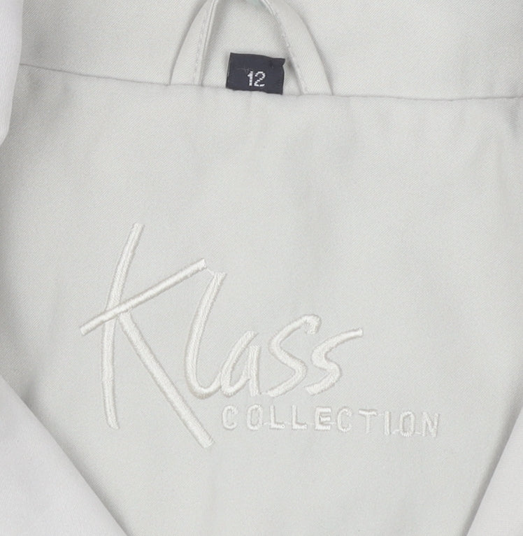 Klass Collection Women's Beige Jacket Size 12