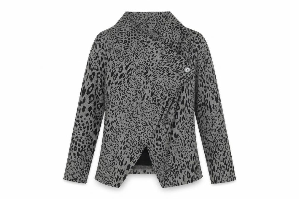 Marks & Spencer Women's Grey Animal Print Cardigan