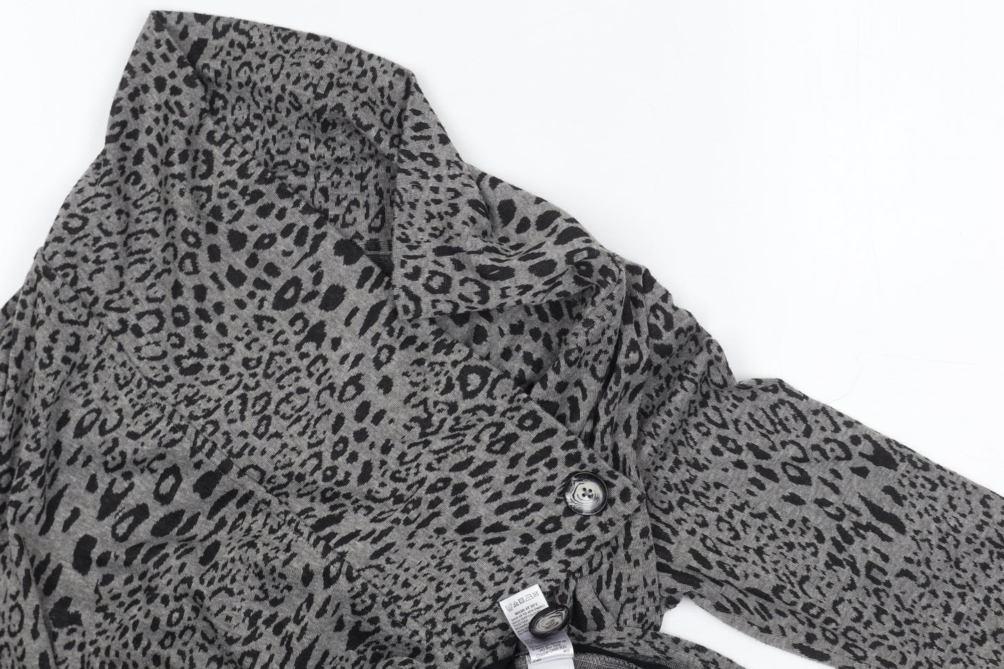 Marks & Spencer Women's Grey Animal Print Cardigan