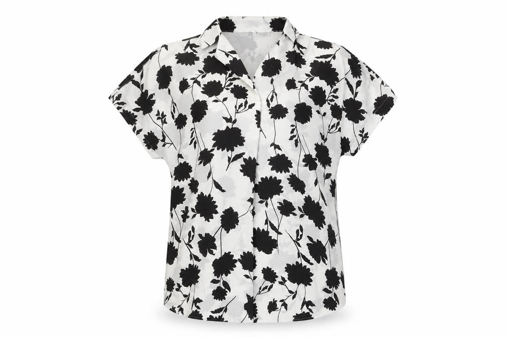 Marks & Spencer Women's Ivory Floral Top Size 10