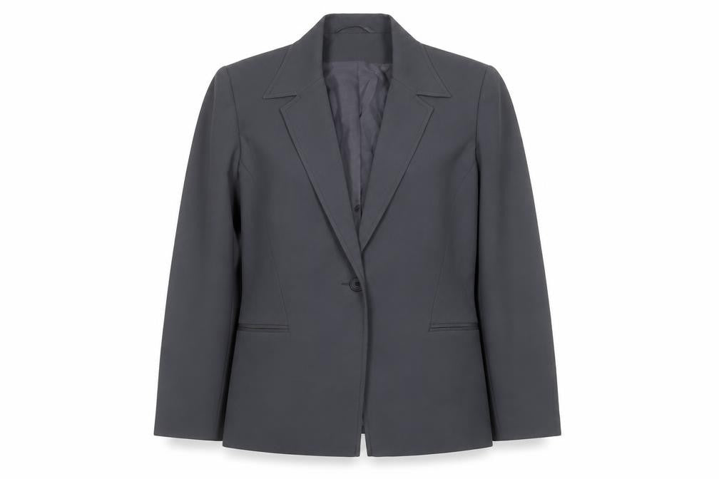 Topshop Women's Grey Suit Jacket Size 12