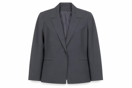 Topshop Women's Grey Suit Jacket Size 12