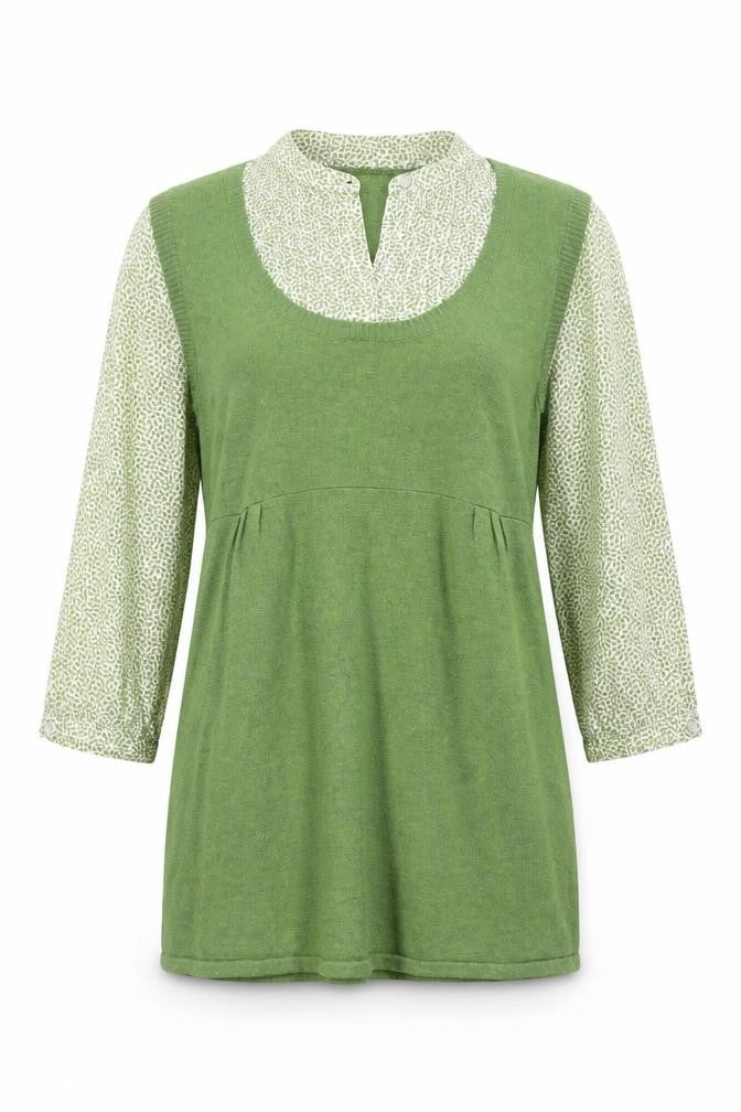 Rocha John Rocha Green Blouson Dress, Size 10, Women's Casual