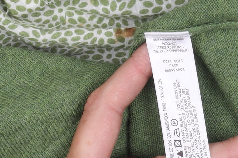 Rocha John Rocha Green Blouson Dress, Size 10, Women's Casual