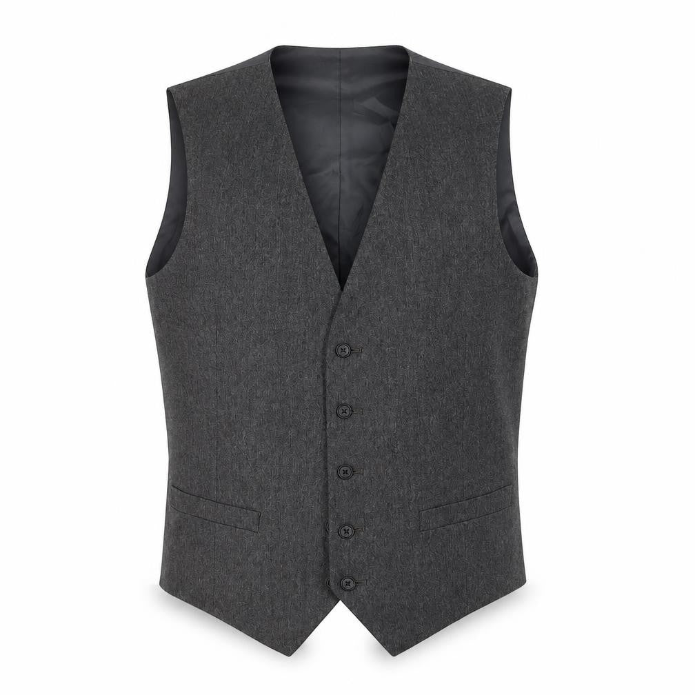 Marks & Spencer Men's Grey Waistcoat 38 Regular Fit