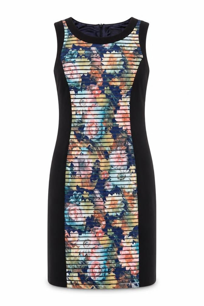 Klass Women's Floral Sheath Dress, Size 14