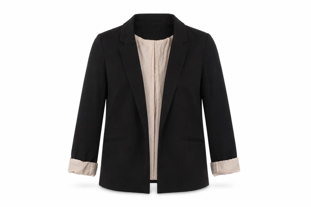 Oasis Women's Black Blazer, Size 10, Single-Breasted