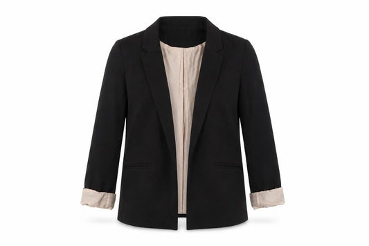 Oasis Women's Black Blazer, Size 10, Single-Breasted