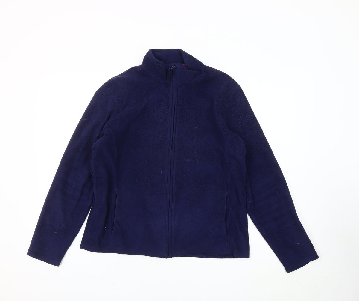 Marks & Spencer Women’s Blue Fleece Jacket Size 6