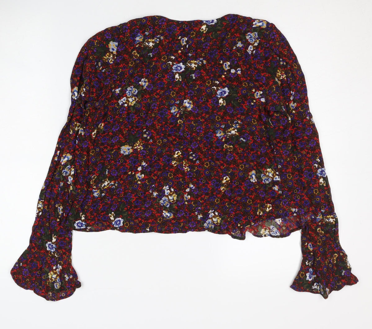 Pins and Needles Women's XS Multicoloured Floral Blouse