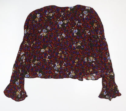 Pins & Needles Women's XS Multicoloured Floral Blouse