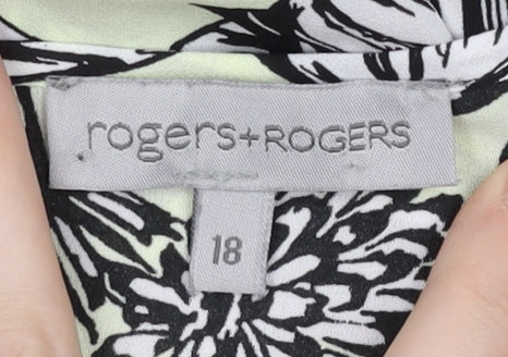 Rogers+Rogers Women's Multicoloured Floral Blouse Size 18