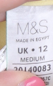 Marks & Spencer Yellow Jegging Size 12 Women