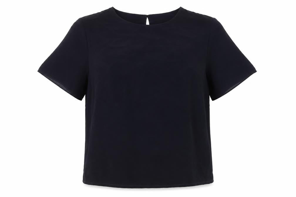 Marks & Spencer Black Women's Blouse Size 16