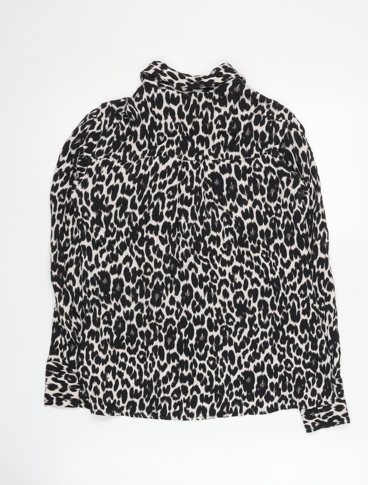 Hallhuber Women's Animal Print Blouse Size 10