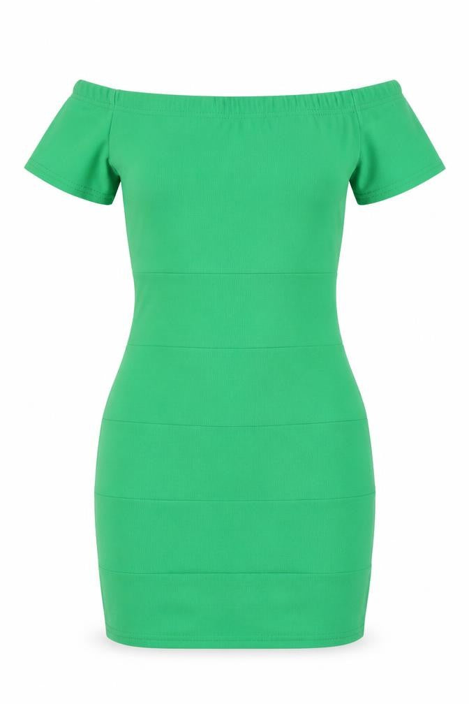 PrettyLittleThing Women’s Green Bodycon Dress Size 10