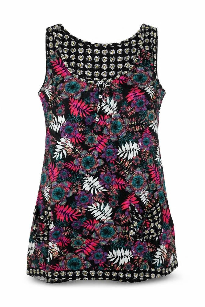 Joe Browns Women's Multicoloured Floral Tank Top
