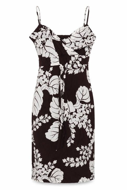 Warehouse Brown Floral Women’s Dress UK 10
