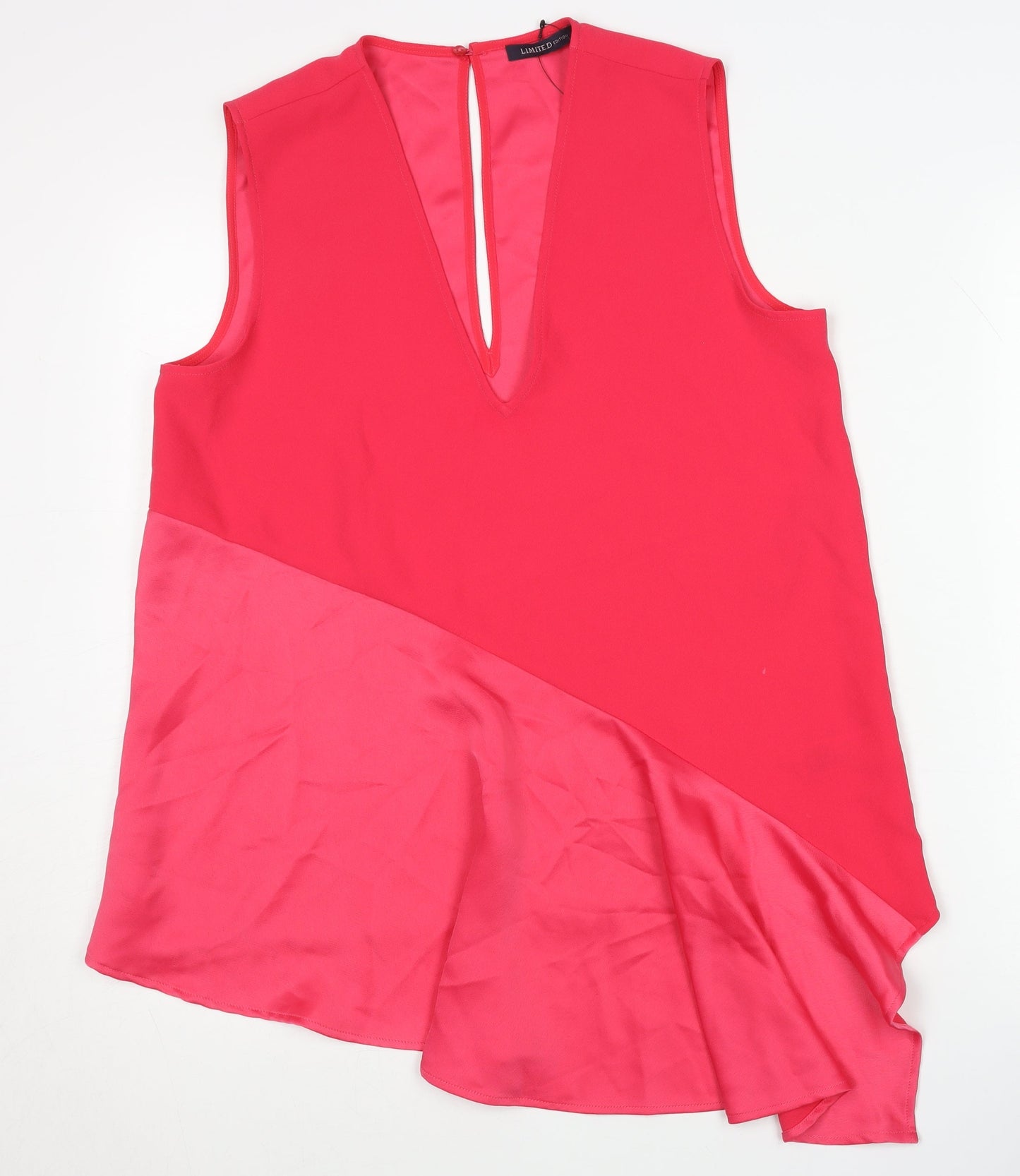 Marks & Spencer Women's Red Sleeveless Blouse Size 12