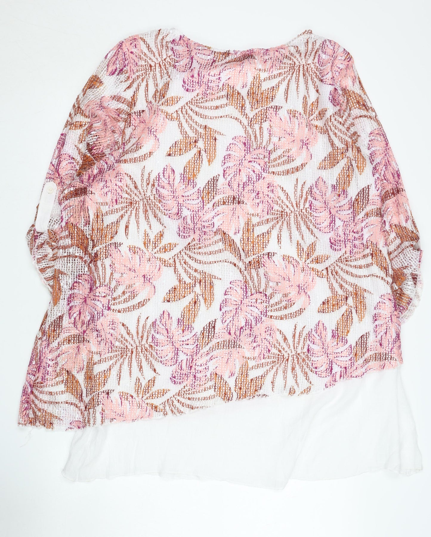 Klass Women's Multicoloured XL Floral Pullover Jumper