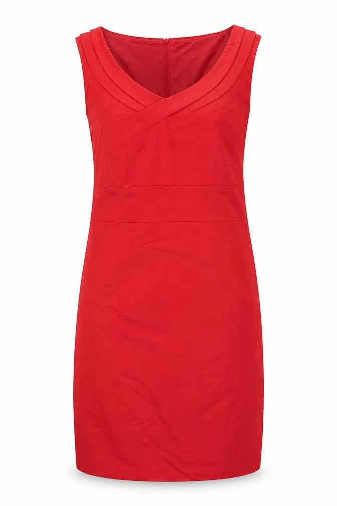 Betty Barclay Women's Red Sheath Dress Size 16