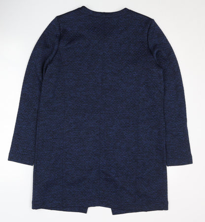 Olsen Women's Blue Cardigan, Size 12, Round Neck