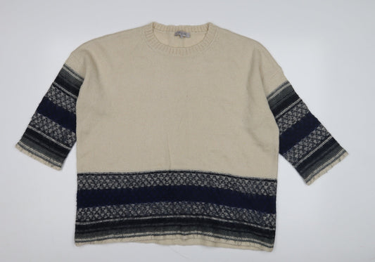 Great Plains Women's Beige Pullover Jumper Size L