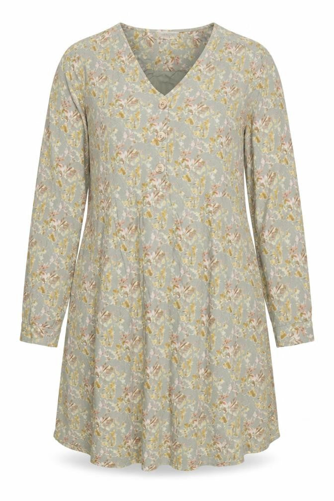 Indi & Cold Women's Floral Viscose Shift Dress XL