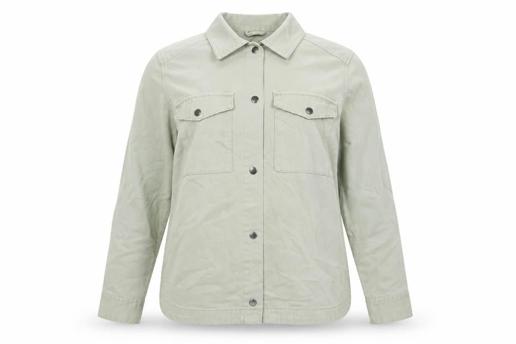 Marks & Spencer Women's Green Cotton Jacket, Size 12